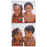 Lofaris Personalized Photo Collage Summer Beach Towel